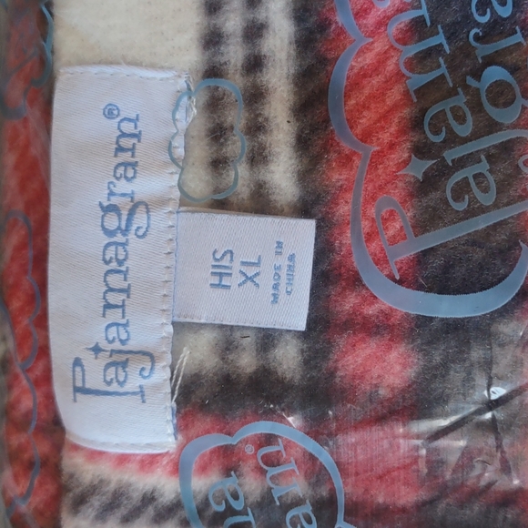 PajamaGram | Men's Flannel Plaid Pj's Size XL NWT - Picture 4 of 5